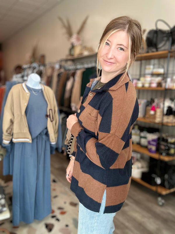 Cora Shacket-Lovely Melody-R3vel Threads, Women's Fashion Boutique, Located in Hudsonville, Michigan