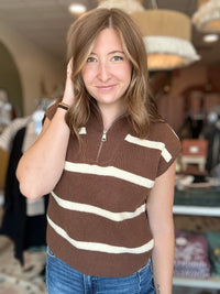 Hadlee Half Zip-Doe & Rae-R3vel Threads, Women's Fashion Boutique, Located in Hudsonville, Michigan