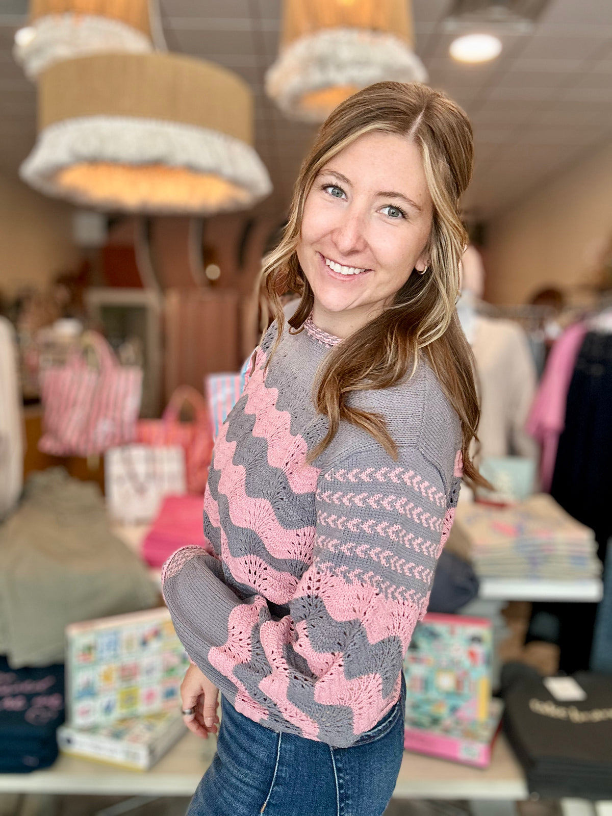 Giselle Sweater-&Merci-R3vel Threads, Women's Fashion Boutique, Located in Hudsonville, Michigan