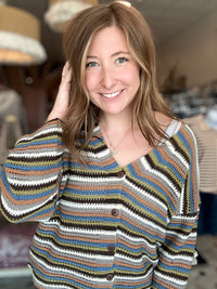 August Sweater-Blu Pepper-R3vel Threads, Women's Fashion Boutique, Located in Hudsonville, Michigan