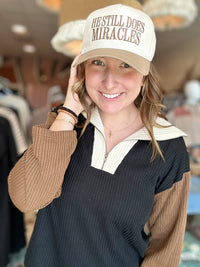 Alice Half Zip-Doe & Rae-R3vel Threads, Women's Fashion Boutique, Located in Hudsonville, Michigan