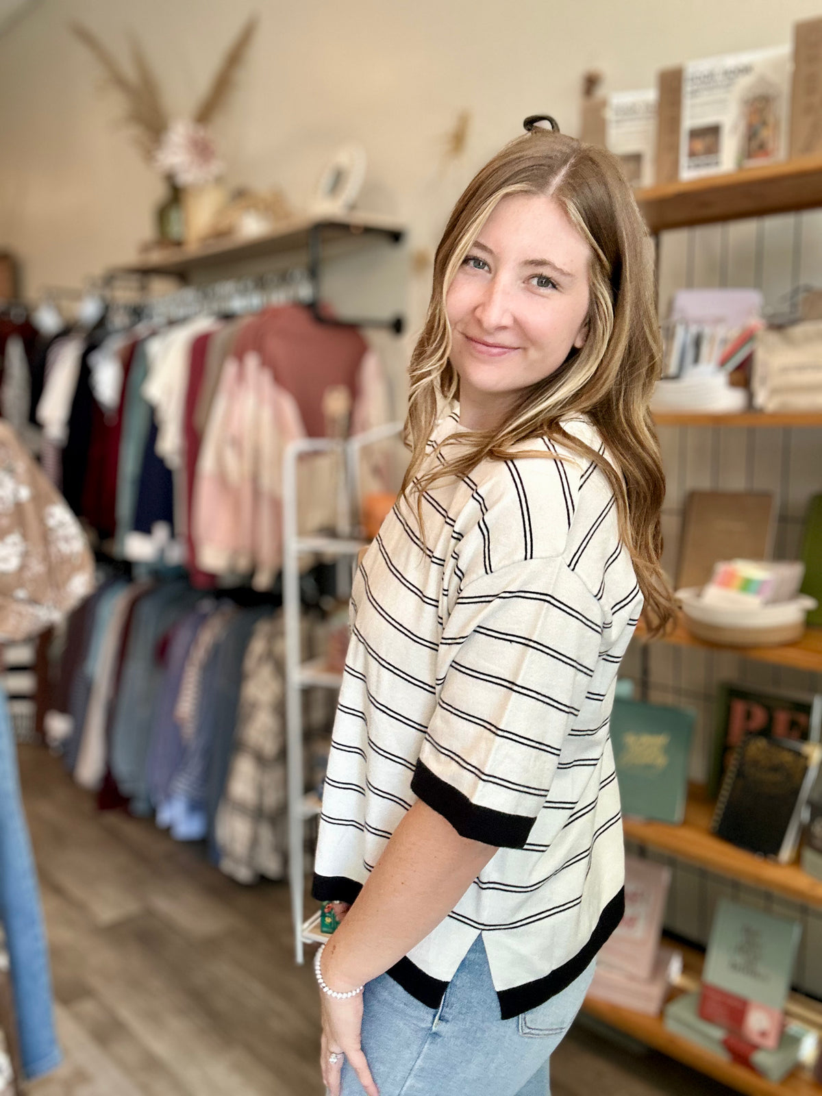 Gabby Top-Zenana-R3vel Threads, Women's Fashion Boutique, Located in Hudsonville, Michigan