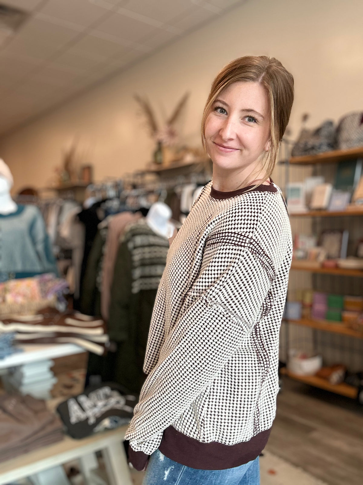Rena Pullover-New in-R3vel Threads, Women's Fashion Boutique, Located in Hudsonville, Michigan