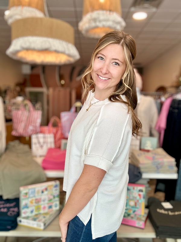 Leslie Top-Zenana-R3vel Threads, Women's Fashion Boutique, Located in Hudsonville, Michigan