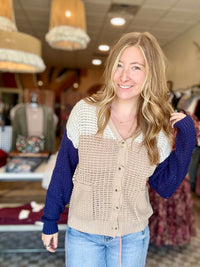 Jenna Sweater-Doe & Rae-R3vel Threads, Women's Fashion Boutique, Located in Hudsonville, Michigan