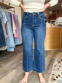 Lisa High Rise Crop-Risen-R3vel Threads, Women's Fashion Boutique, Located in Hudsonville, Michigan