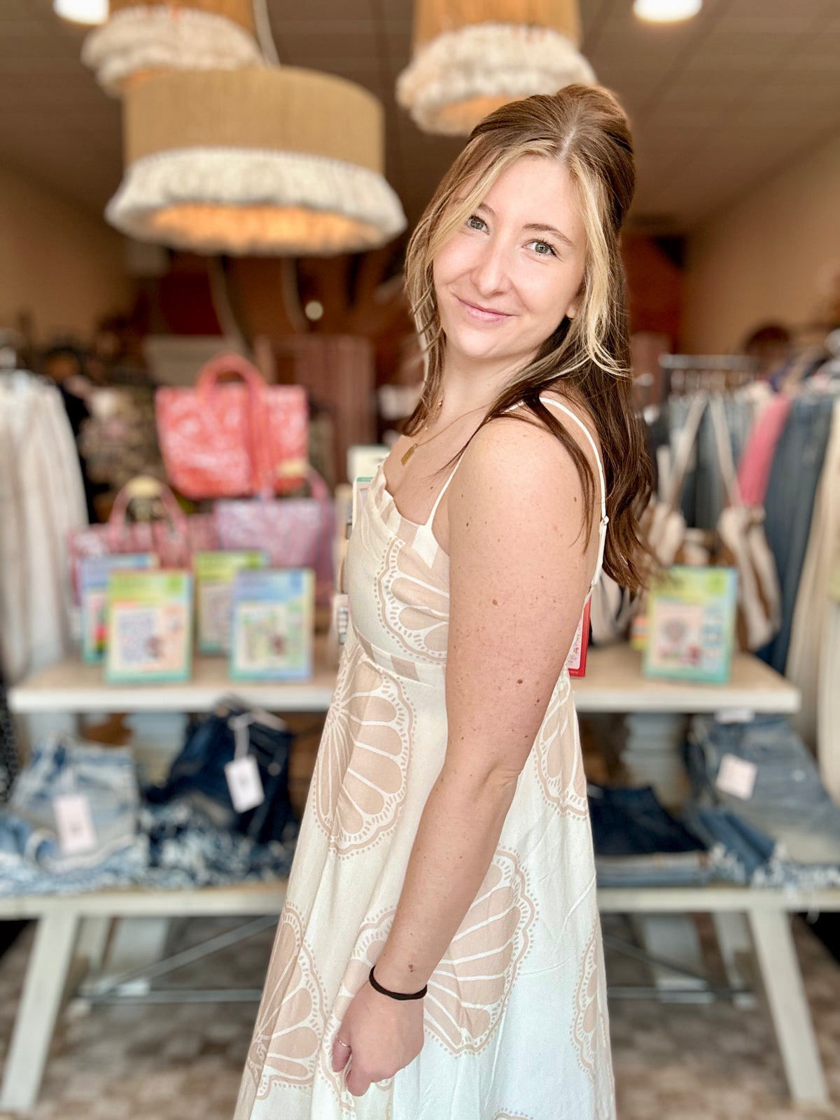 Chloe Dress-Blu Pepper-R3vel Threads, Women's Fashion Boutique, Located in Hudsonville, Michigan
