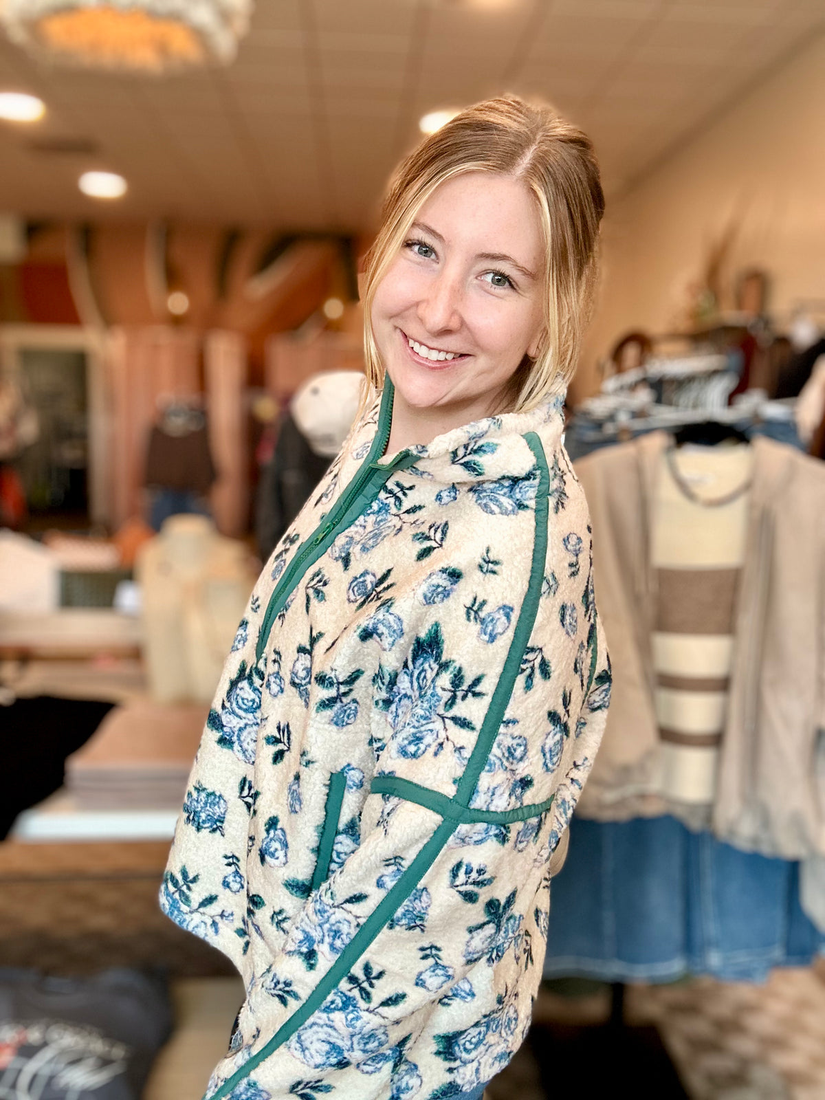 Hallie Half Zip-LovLov-R3vel Threads, Women's Fashion Boutique, Located in Hudsonville, Michigan