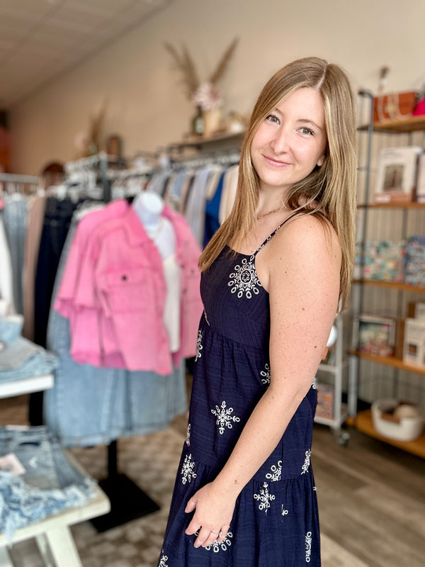 Lilly Dress-Doe & Rae-R3vel Threads, Women's Fashion Boutique, Located in Hudsonville, Michigan