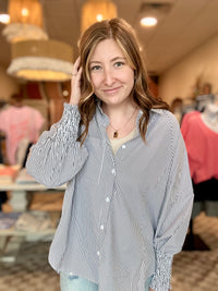 Lizzie Button Up-Adora-R3vel Threads, Women's Fashion Boutique, Located in Hudsonville, Michigan