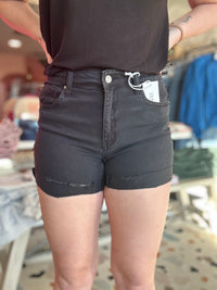 Ellie Shorts-Zenana-R3vel Threads, Women's Fashion Boutique, Located in Hudsonville, Michigan