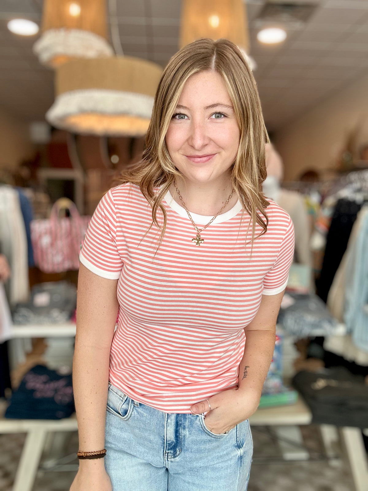Becca Tee-Zenana-R3vel Threads, Women's Fashion Boutique, Located in Hudsonville, Michigan