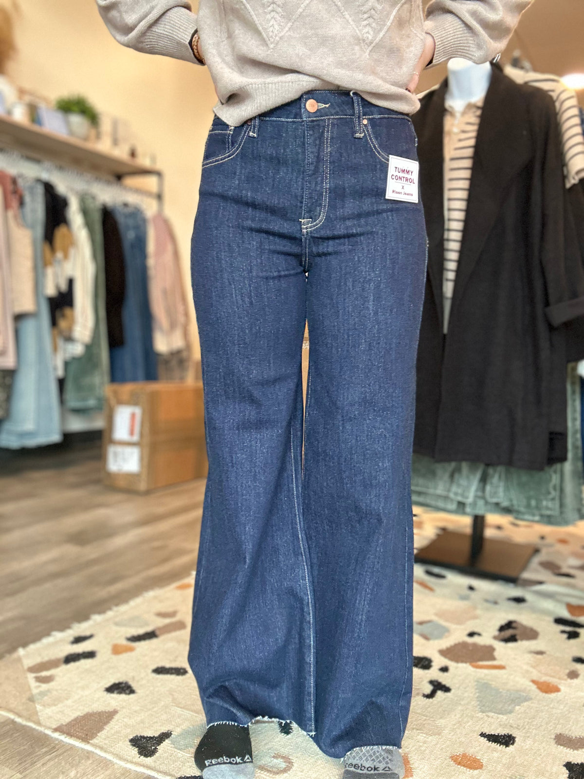 Penelope High Rise Palazzo-Risen-R3vel Threads, Women's Fashion Boutique, Located in Hudsonville, Michigan