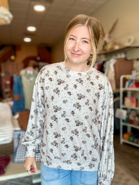 Hayley Floral Pullover