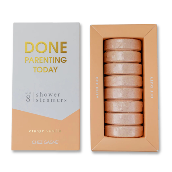 Done Parenting Today Shower Steamers - Orange Vanilla - Set of 8 Tabs-Chez Gagné-R3vel Threads, Women's Fashion Boutique, Located in Hudsonville, Michigan