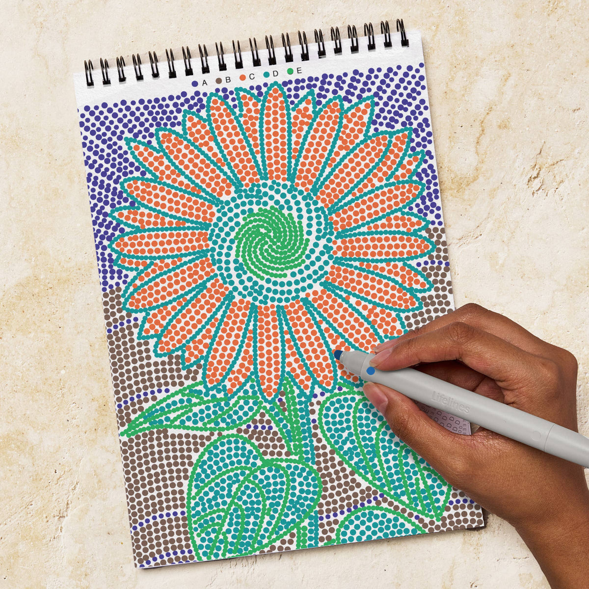 FlowArt -Dot by Letter- Botanicals-Lifelines-R3vel Threads, Women's Fashion Boutique, Located in Hudsonville, Michigan