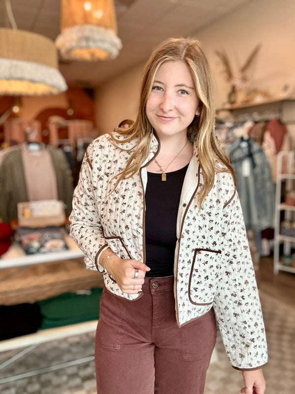 Kodi Jacket-Blu Pepper-R3vel Threads, Women's Fashion Boutique, Located in Hudsonville, Michigan