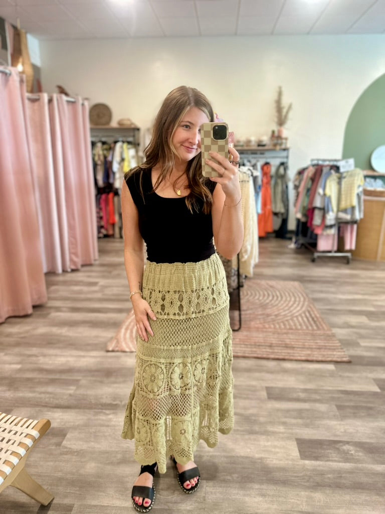 Larissa Skirt-Doe & Rae-R3vel Threads, Women's Fashion Boutique, Located in Hudsonville, Michigan