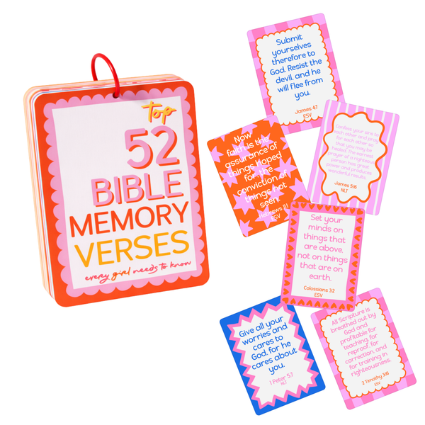 Kids Bible Memory Cards-Aspen Lane-R3vel Threads, Women's Fashion Boutique, Located in Hudsonville, Michigan