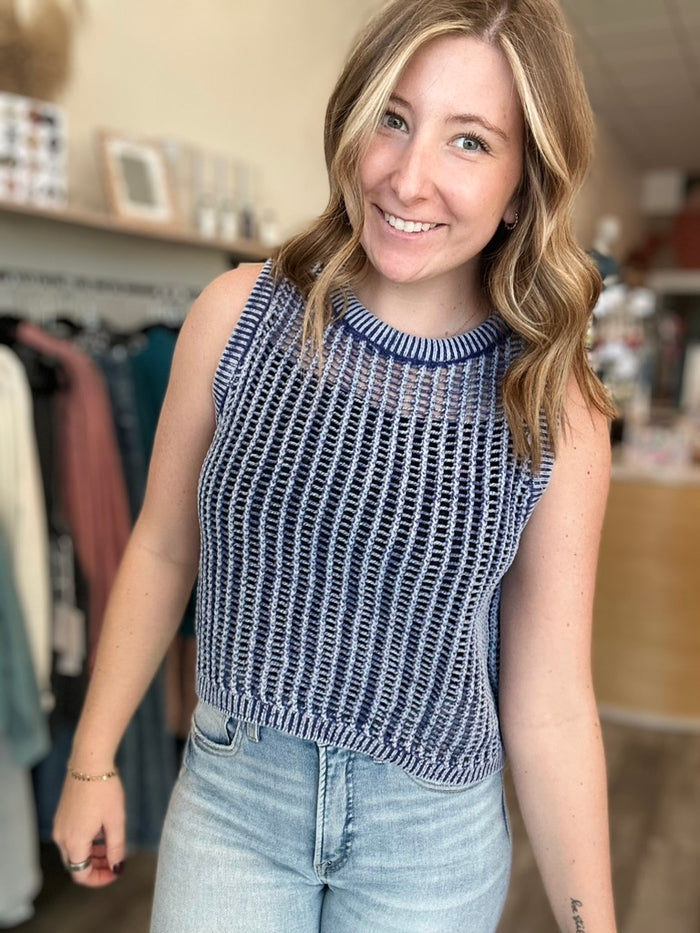 Lizzie Sweater Tank-Zenana-R3vel Threads, Women's Fashion Boutique, Located in Hudsonville, Michigan