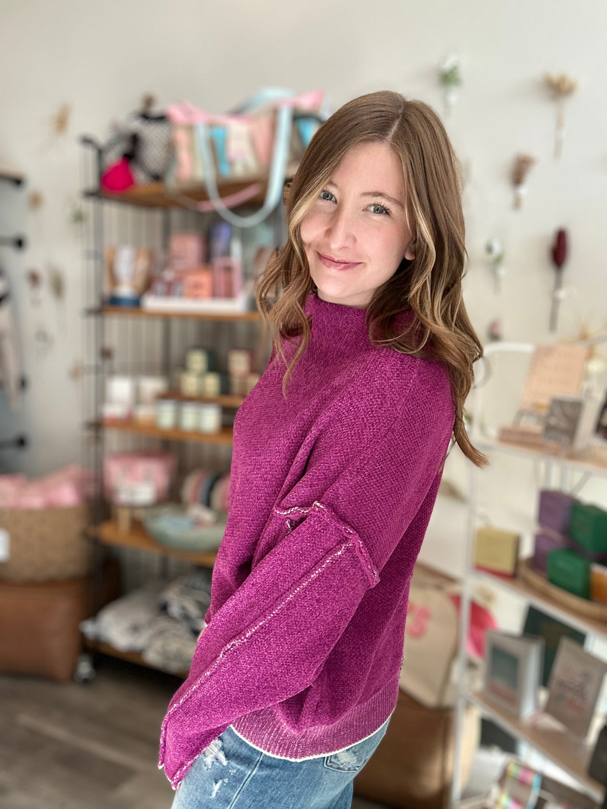 Lauren Sweater-Zenana-R3vel Threads, Women's Fashion Boutique, Located in Hudsonville, Michigan