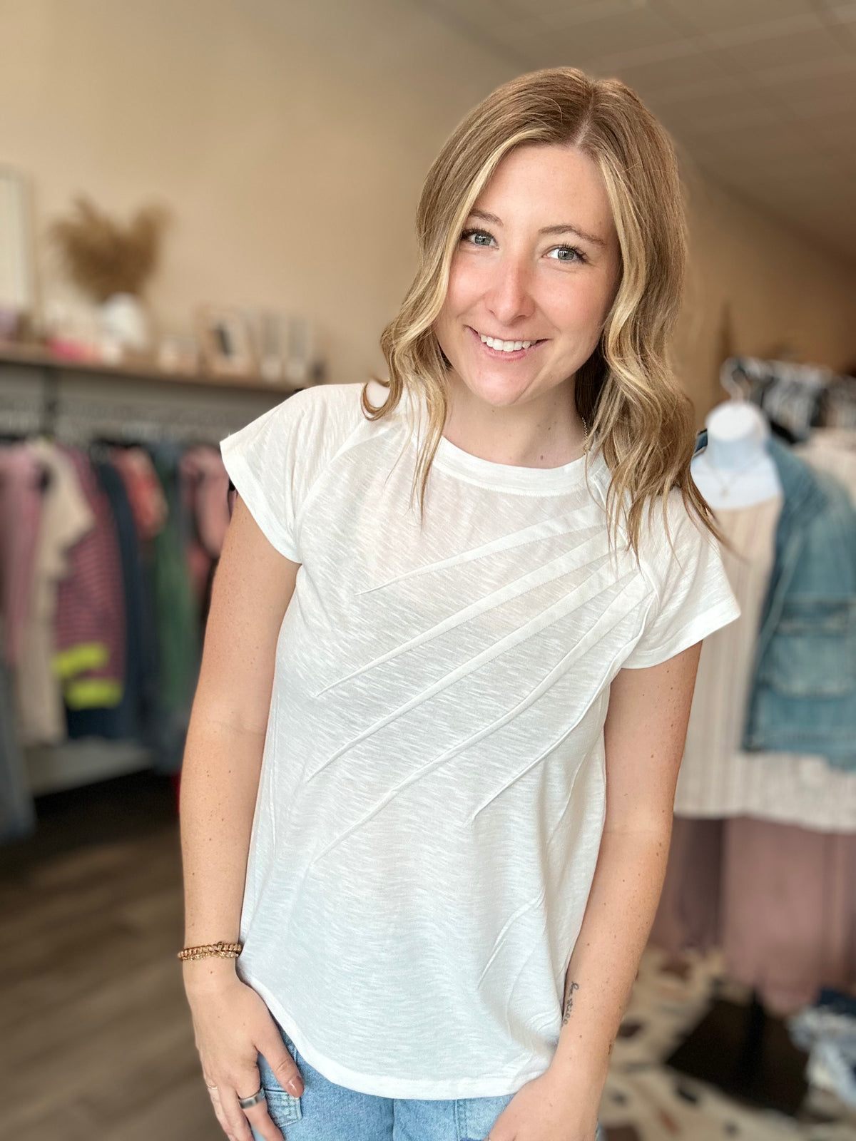 Skylar Top-Doe & Rae-R3vel Threads, Women's Fashion Boutique, Located in Hudsonville, Michigan