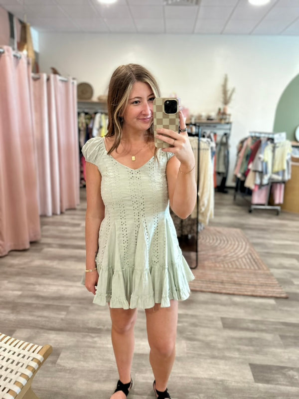 Daisy Dress-mustard seed-R3vel Threads, Women's Fashion Boutique, Located in Hudsonville, Michigan
