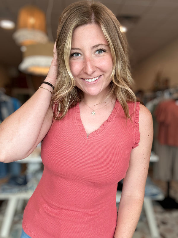 Romy Top-Doe & Rae-R3vel Threads, Women's Fashion Boutique, Located in Hudsonville, Michigan