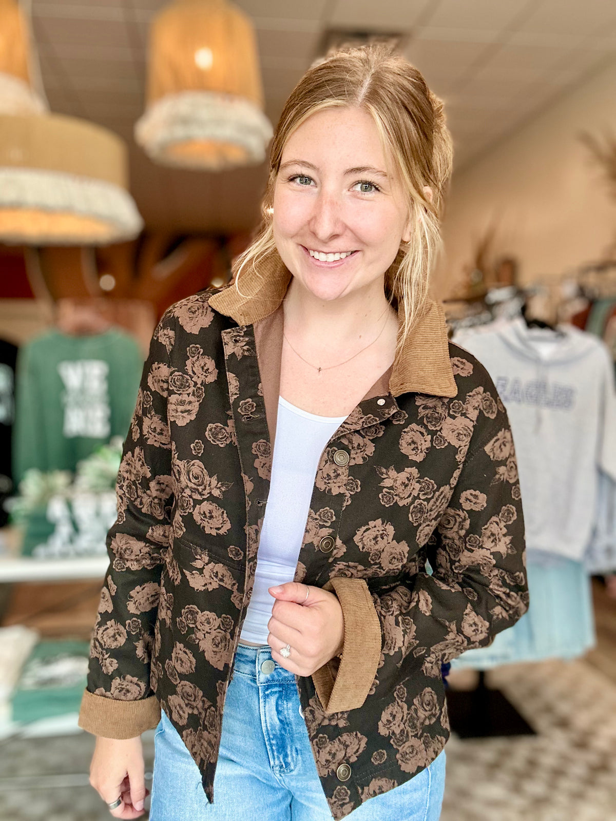 Danielle Jacket-Blu Pepper-R3vel Threads, Women's Fashion Boutique, Located in Hudsonville, Michigan