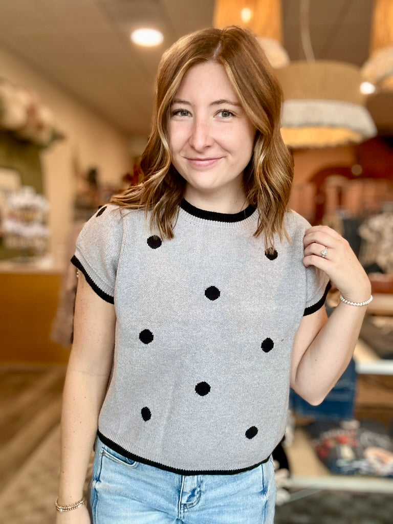 Caroline Sweater Vest-She+Sky-R3vel Threads, Women's Fashion Boutique, Located in Hudsonville, Michigan