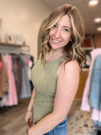 Raya Tank-Doe & Rae-R3vel Threads, Women's Fashion Boutique, Located in Hudsonville, Michigan