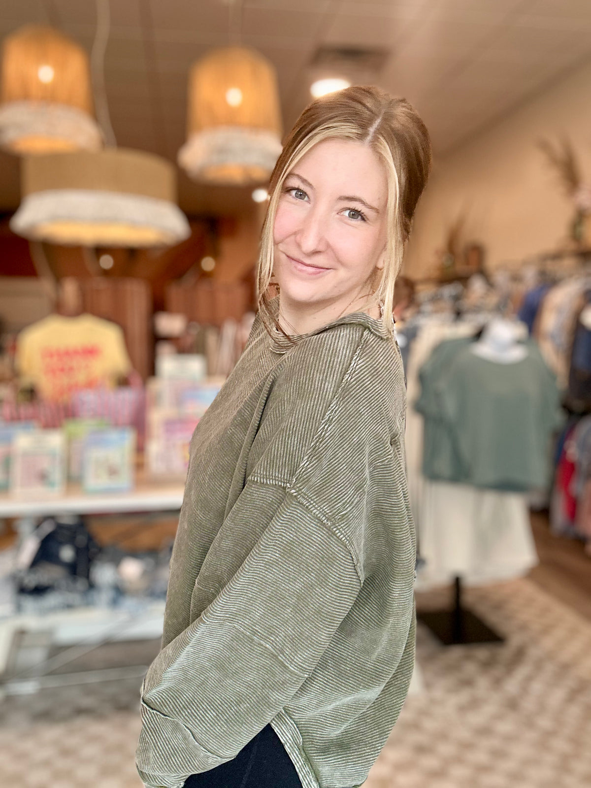 Juno Pullover-Zenana-R3vel Threads, Women's Fashion Boutique, Located in Hudsonville, Michigan