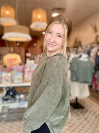 Juno Pullover-Zenana-R3vel Threads, Women's Fashion Boutique, Located in Hudsonville, Michigan
