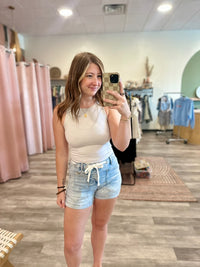 Jenna Paisley Shorts-Risen-R3vel Threads, Women's Fashion Boutique, Located in Hudsonville, Michigan