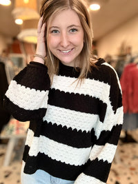 Piper Sweater-Blu Pepper-R3vel Threads, Women's Fashion Boutique, Located in Hudsonville, Michigan