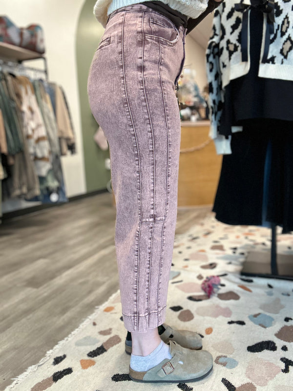 Dolly Washed Barrel Jean-Anniewear-R3vel Threads, Women's Fashion Boutique, Located in Hudsonville, Michigan