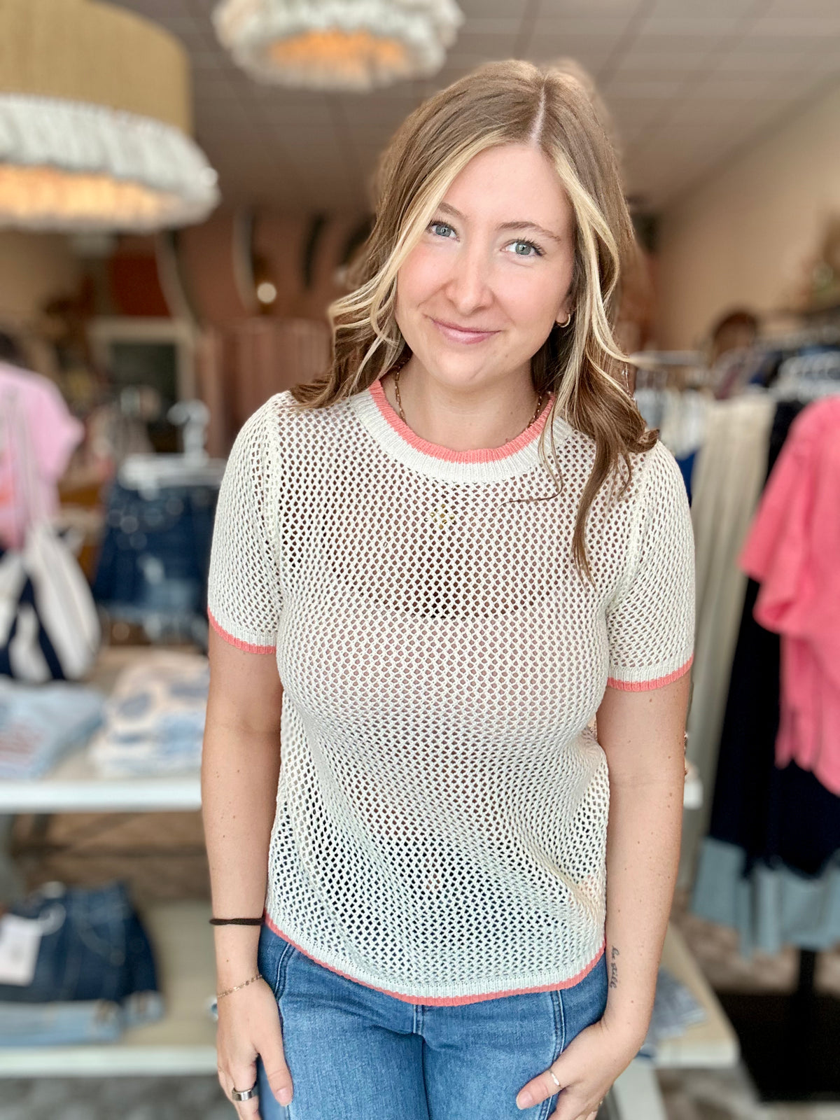 Jacey Top-Doe & Rae-R3vel Threads, Women's Fashion Boutique, Located in Hudsonville, Michigan