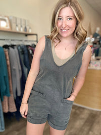 Megan Romper-Zenana-R3vel Threads, Women's Fashion Boutique, Located in Hudsonville, Michigan