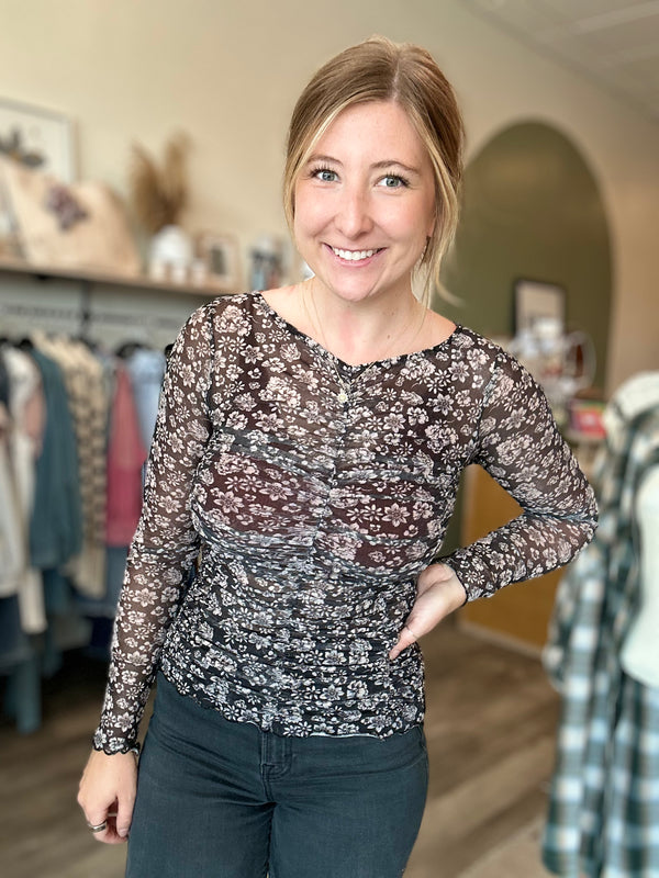 Lindsey Top-Mystree-R3vel Threads, Women's Fashion Boutique, Located in Hudsonville, Michigan