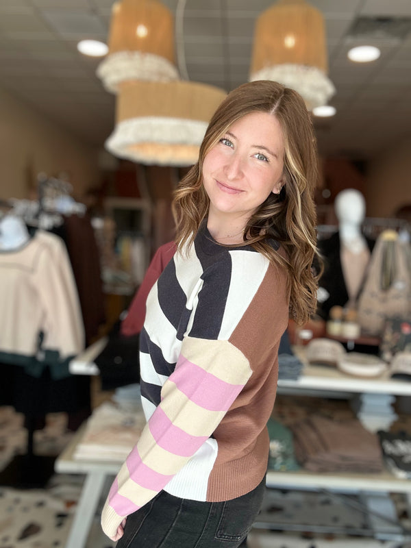 Henlee Sweater-Hem & Thread-R3vel Threads, Women's Fashion Boutique, Located in Hudsonville, Michigan