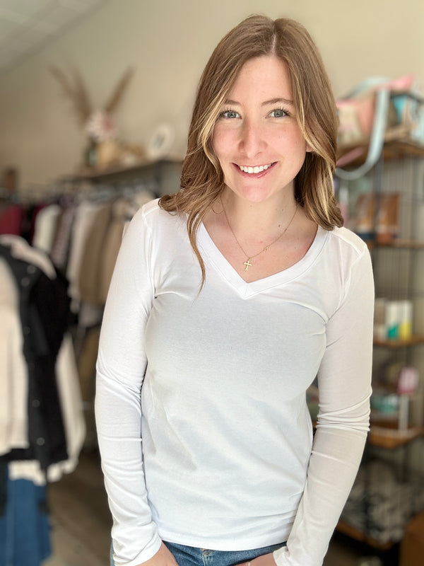 Sara Long Sleeve-Zenana-R3vel Threads, Women's Fashion Boutique, Located in Hudsonville, Michigan