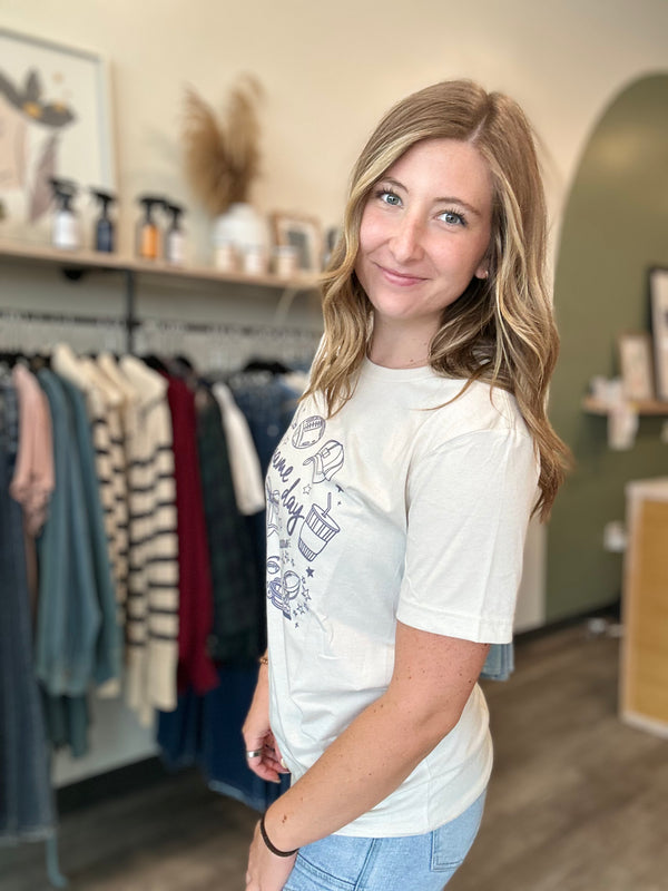 Gameday Graphic Tee-Bella & Canvas-R3vel Threads, Women's Fashion Boutique, Located in Hudsonville, Michigan