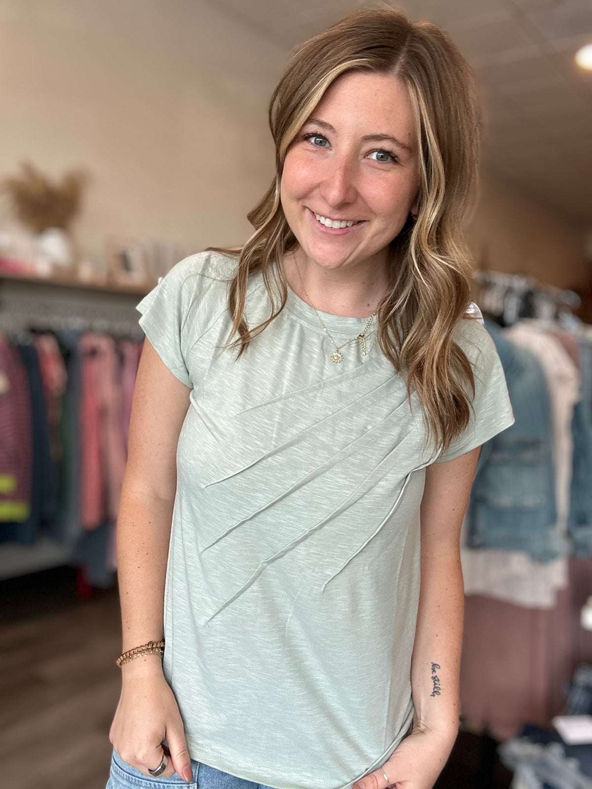 Skylar Top-Doe & Rae-R3vel Threads, Women's Fashion Boutique, Located in Hudsonville, Michigan