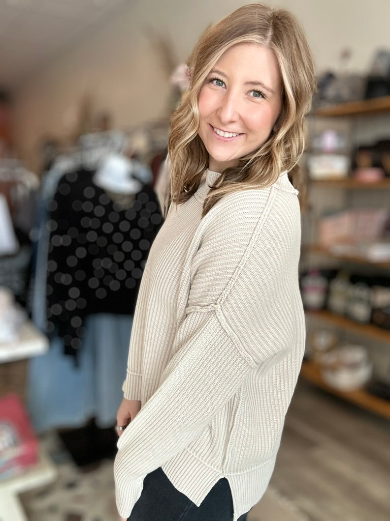 Maya Sweater-Zenana-R3vel Threads, Women's Fashion Boutique, Located in Hudsonville, Michigan