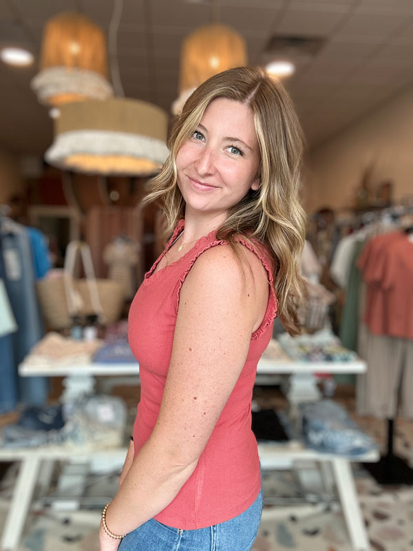 Romy Top-Doe & Rae-R3vel Threads, Women's Fashion Boutique, Located in Hudsonville, Michigan