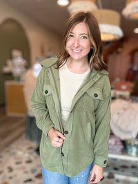 Faith Fleece Shacket-Zenana-R3vel Threads, Women's Fashion Boutique, Located in Hudsonville, Michigan