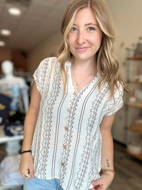 Cove Top-Blu Pepper-R3vel Threads, Women's Fashion Boutique, Located in Hudsonville, Michigan