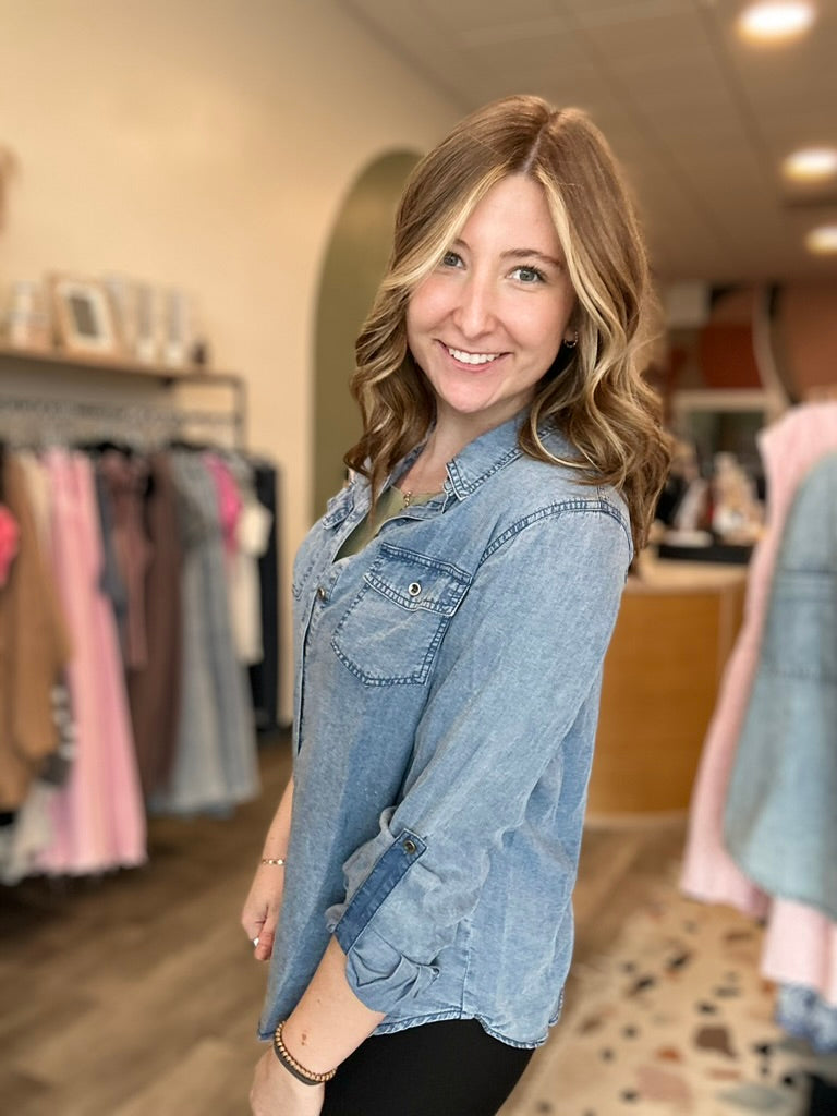 Sloane Top-Doe & Rae-R3vel Threads, Women's Fashion Boutique, Located in Hudsonville, Michigan