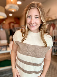 Courtney Sweater Vest-Doe & Rae-R3vel Threads, Women's Fashion Boutique, Located in Hudsonville, Michigan