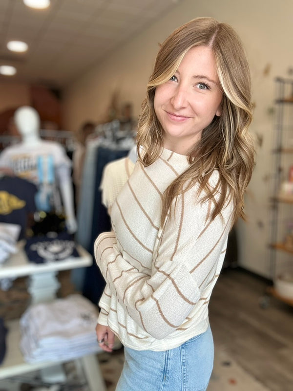Poppy Sweater-Blu Pepper-R3vel Threads, Women's Fashion Boutique, Located in Hudsonville, Michigan